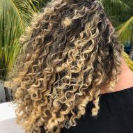 Curly lit blonde: 30 photos and nuance tips to light up curls