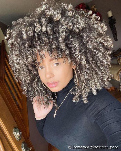 Platinum locks: 20 inspirations in black, short, curly hair and more styles