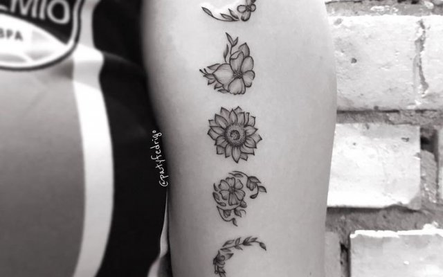 35 creative designs for moon phase tattoos