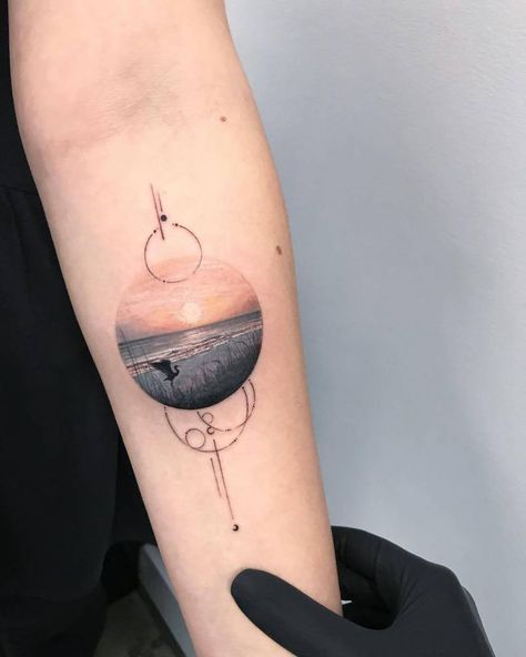 35 motifs créatifs pour les tatouages des phases de la lune