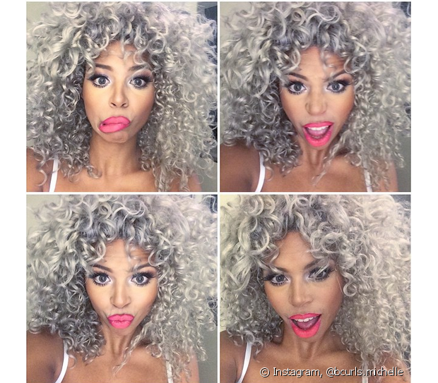 Gray curly hair: 50 photos of different curl styles for you to jump into this trend!