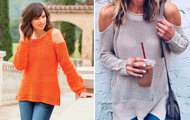 Crochet blouses: see the most successful models