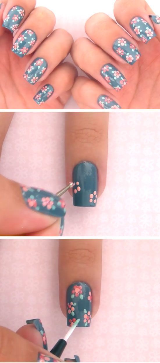 Decorated nails: learn step by step for 10 beautiful options