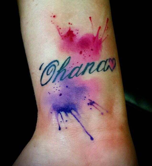 Ohana: know the meaning and see beautiful tattoos