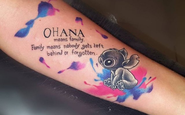 Ohana: conosci il significato e vedi bellissimi tatuaggi