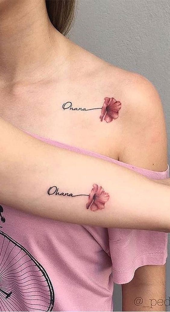 Ohana: conoce el significado y ve hermosos tatuajes