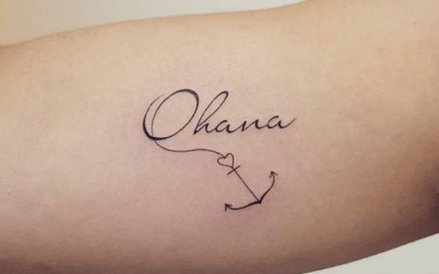 Ohana: conoce el significado y ve hermosos tatuajes