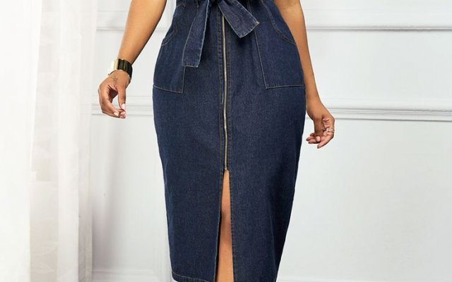 Looks with the best models of jeans dress