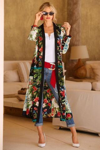 40 female kimono options for you to create a boho look