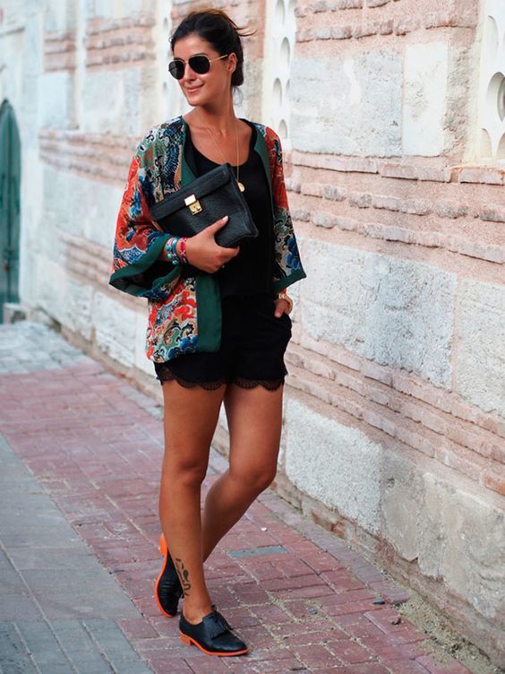 40 opciones de kimonos femeninos para que crees un look boho