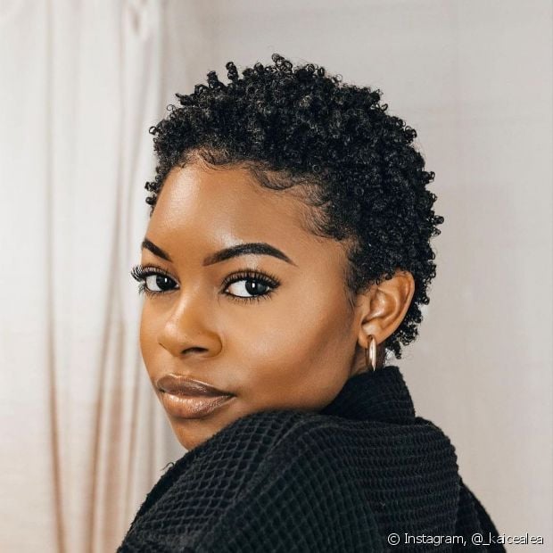 Black women with short curly hair: 20 inspirations for you to choose your new cut