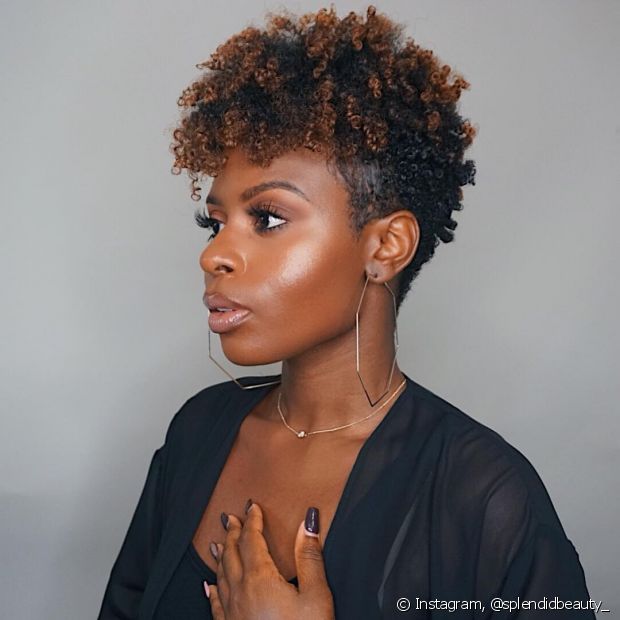 Black women with short curly hair: 20 inspirations for you to choose your new cut