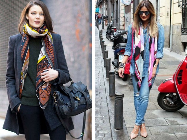 How to wear a scarf and sophisticate your look
