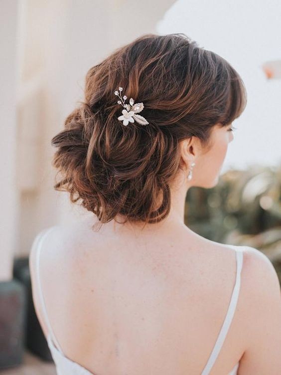 Acconciature da sposa: dai un'occhiata a 45 look per capelli corti