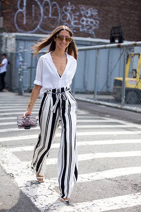 Pantaloon pants: 70 models to create a sophisticated look