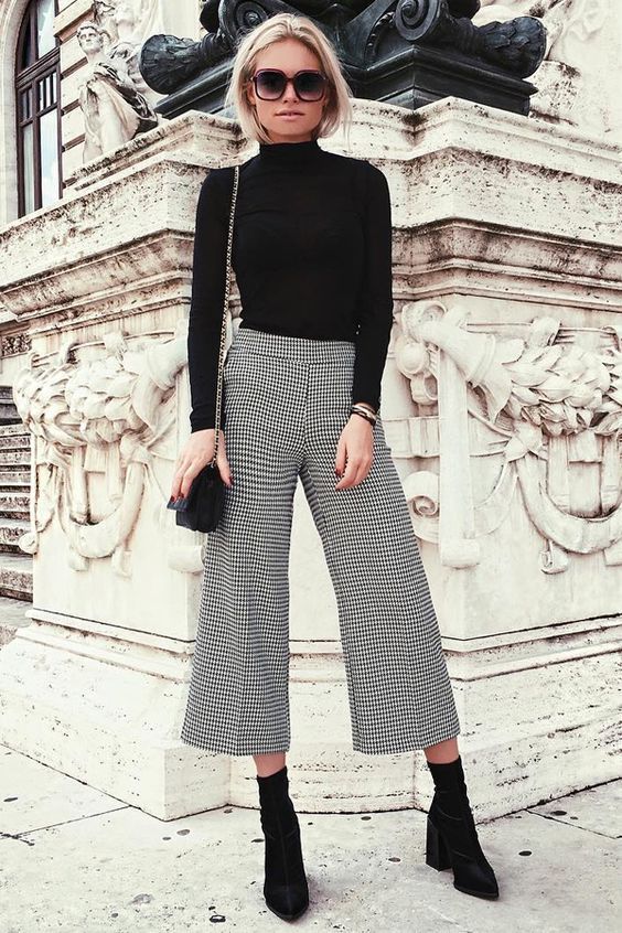 Pantaloon pants: 70 models to create a sophisticated look