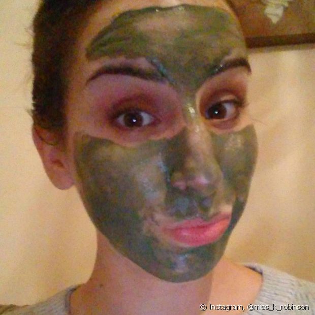 How many times can I use green clay on my face?