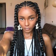 Box braids with thin ends, how to do it? Tips for achieving the look in synthetic braids