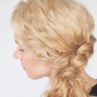 Braid embedded in curly hair: 10 photos to inspire and tips to do without breaking the curls