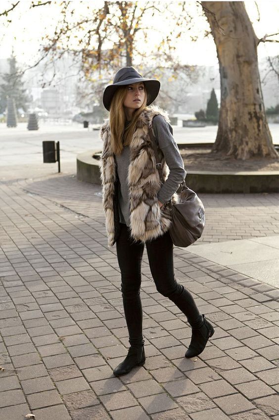 Fur vest: see how this piece can bring style to the look