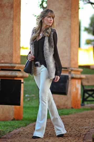 Fur vest: see how this piece can bring style to the look