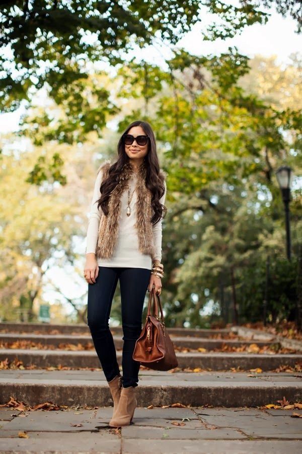 Fur vest: see how this piece can bring style to the look