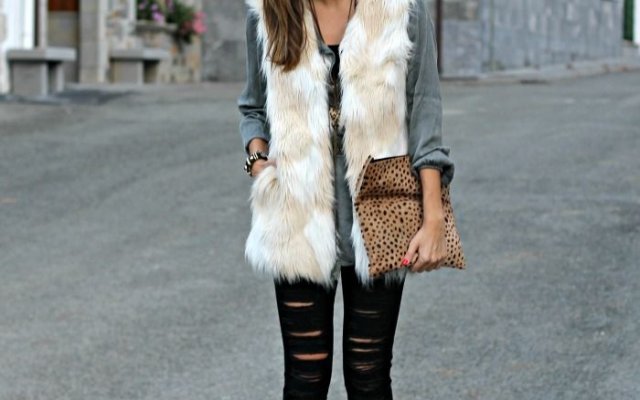 Fur vest: see how this piece can bring style to the look