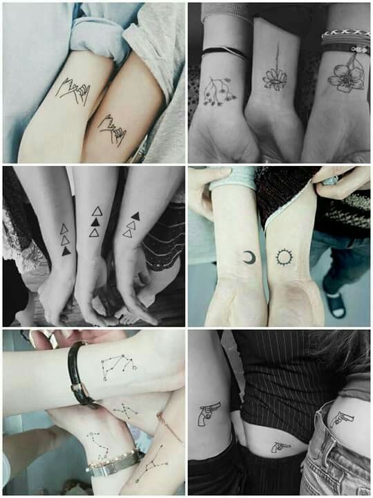 Tatuajes de amigos: opciones creativas para sellar la amistad
