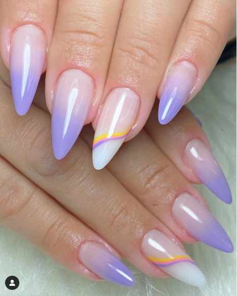 Get inspired by 9 styles of decorated gel nails