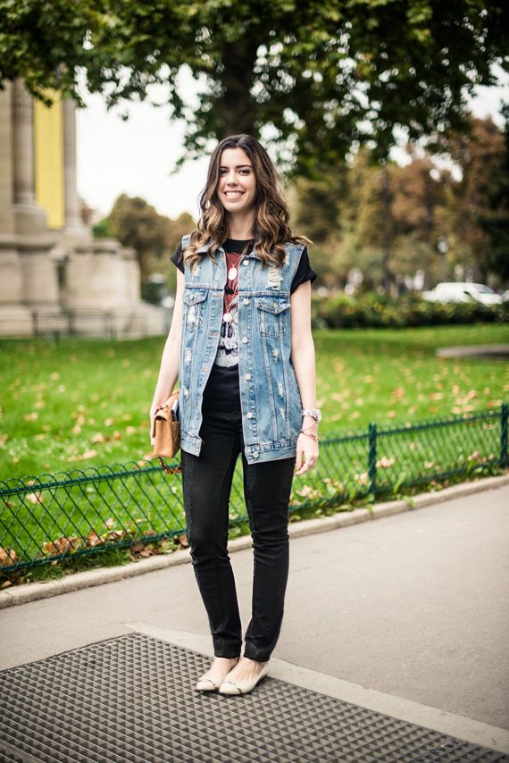 Gilet en jean : 35 façons de porter et de rocker