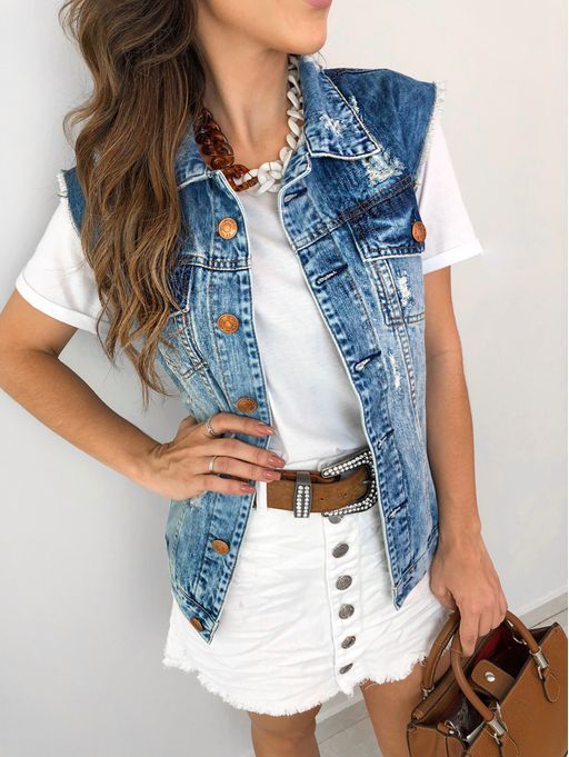 Jeans vest: 35 ways to wear and rock