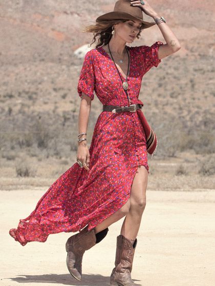 Dress with boots: see different ways to bet on this combination