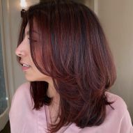 I capelli con riflessi rosso ramato sono di tendenza! 15 foto per ispirarti