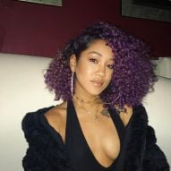 Colorful curly hair: purple, blue, green, pink... See 50 pictures of curls with different colors and get inspired