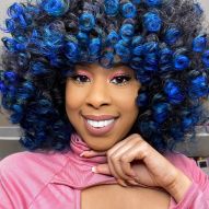 Colorful curly hair: purple, blue, green, pink... See 50 pictures of curls with different colors and get inspired