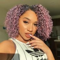 Colorful curly hair: purple, blue, green, pink... See 50 pictures of curls with different colors and get inspired