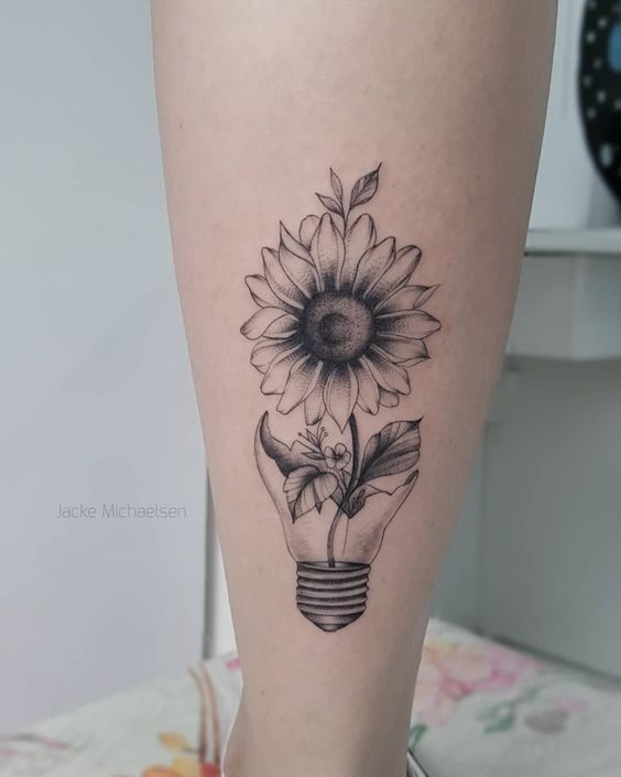 40 creative and charming ideas for tattoos on the female calf