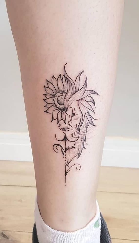 40 creative and charming ideas for tattoos on the female calf