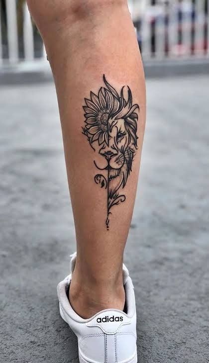 40 idee creative e affascinanti per i tatuaggi sul polpaccio femminile