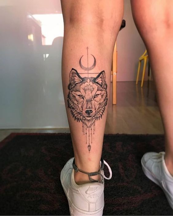 40 creative and charming ideas for tattoos on the female calf