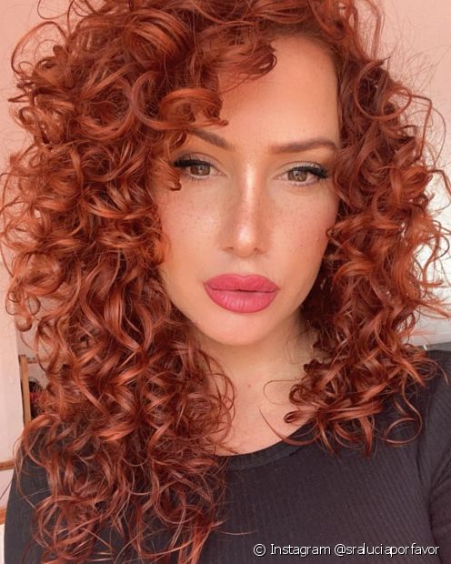 Light red: 13 photos of coloring in various hair types for you to fall in love with!