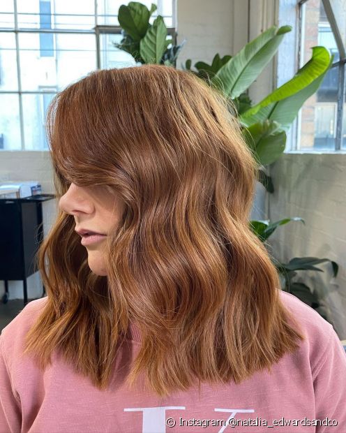 Golden hair: blonde, brown, chocolate, red and more light shades to inspire