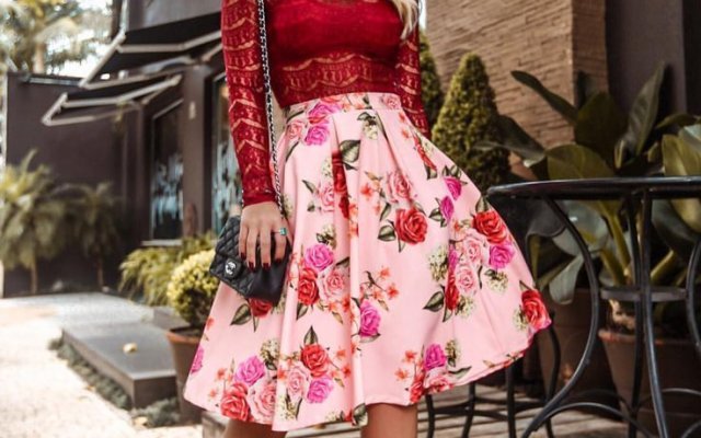 See 51 beautiful models of round midi skirt