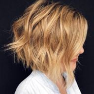 Long blonde bob: 20 photos of the cut with different nuances to inspire you