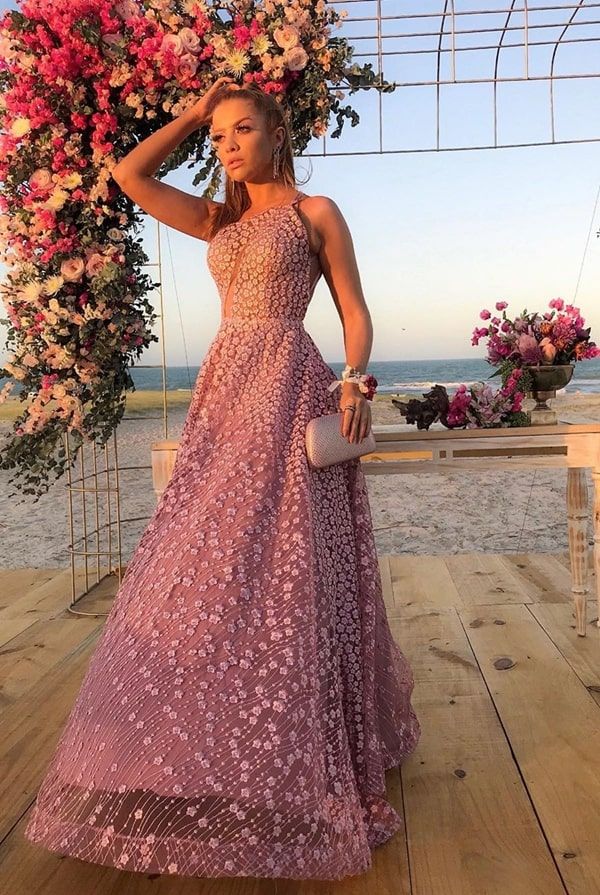 Pink dress: 72 breathtaking models