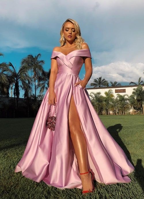 Pink dress: 72 breathtaking models