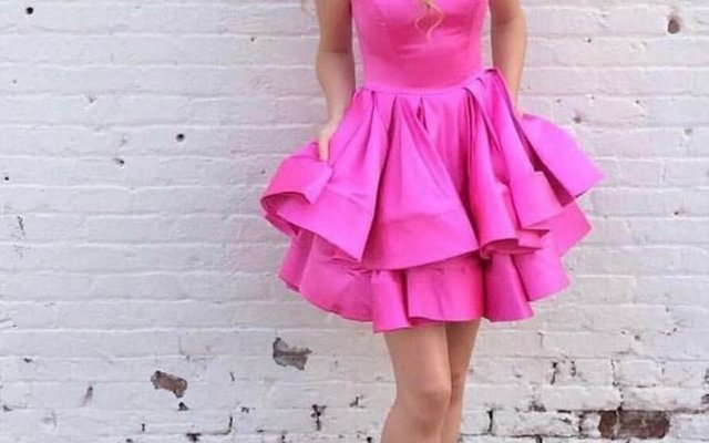 Pink dress: 72 breathtaking models