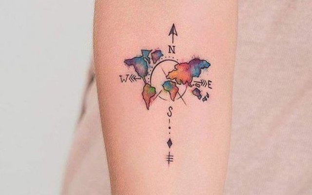 30 creative compass tattoos for inspiration