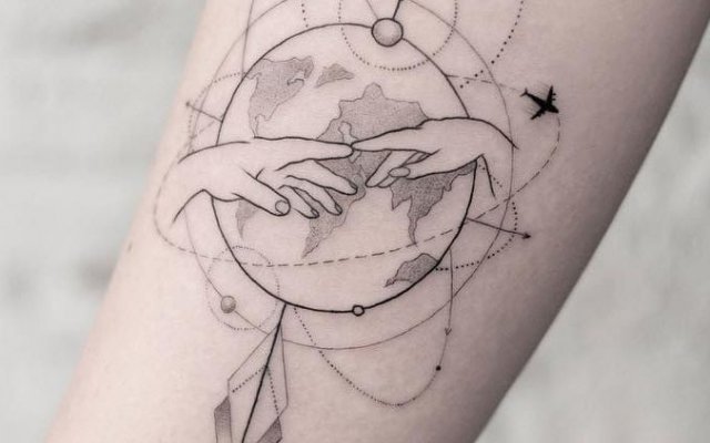 30 tatuaggi creativi con bussola da cui trarre ispirazione