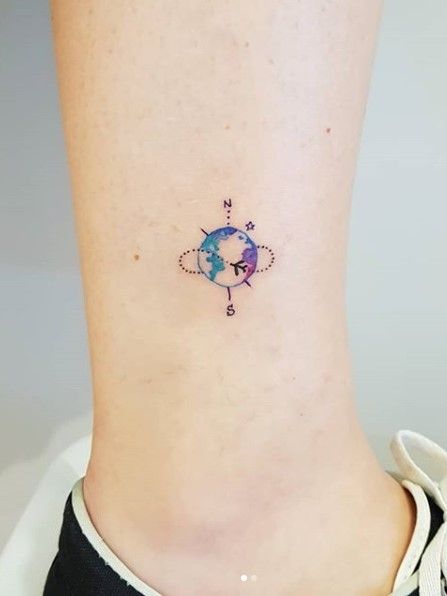 30 tatuaggi creativi con bussola da cui trarre ispirazione